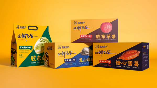 盈貓鮮坊品牌包裝設(shè)計(jì)